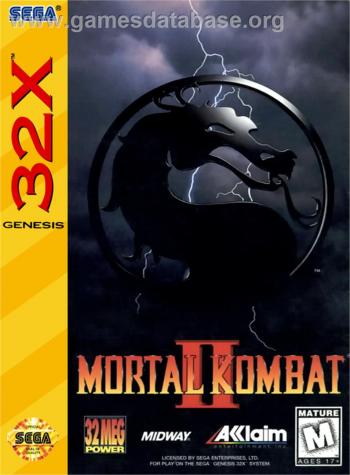 Cover Mortal Kombat II for Sega 32X